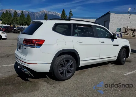 2021 Volkswagen Atlas Se z USA, uszkodzony, nr VIN 1V2RR2CAXMC561337